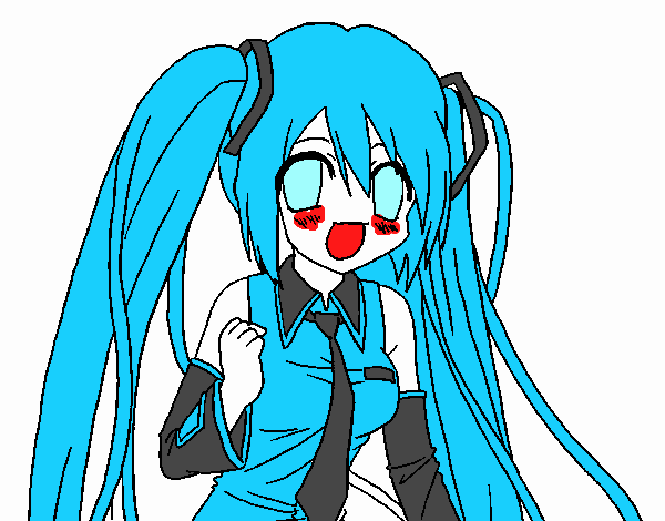 Miku Hatsune vocaloid