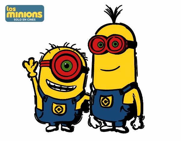 Minions - Carl y Kevin