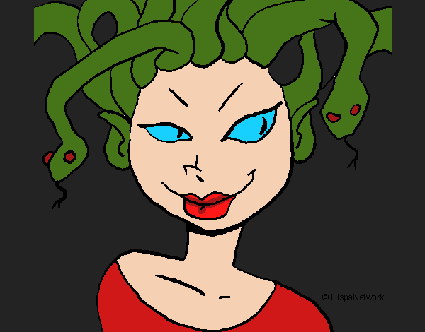 Mujer medusa