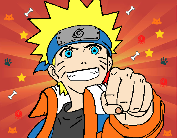 Naruto alegre