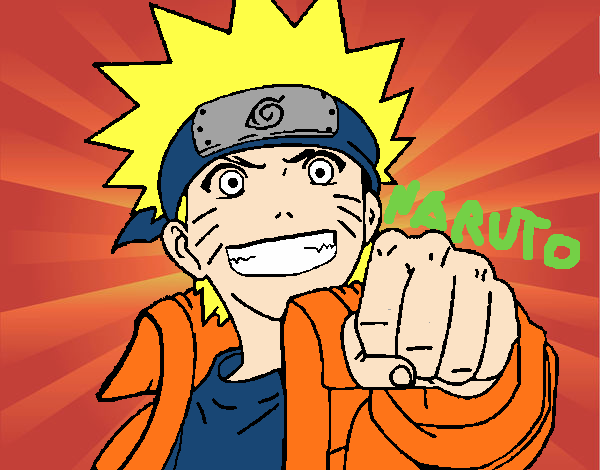 Naruto alegre