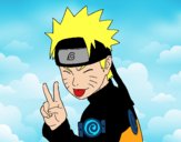 Naruto sacando lengua