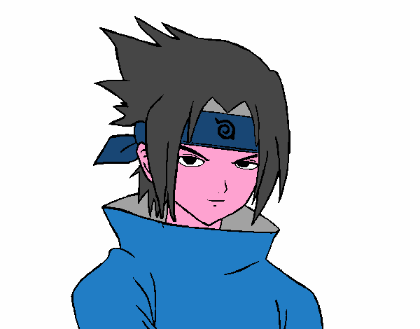 Sasuke enfadado