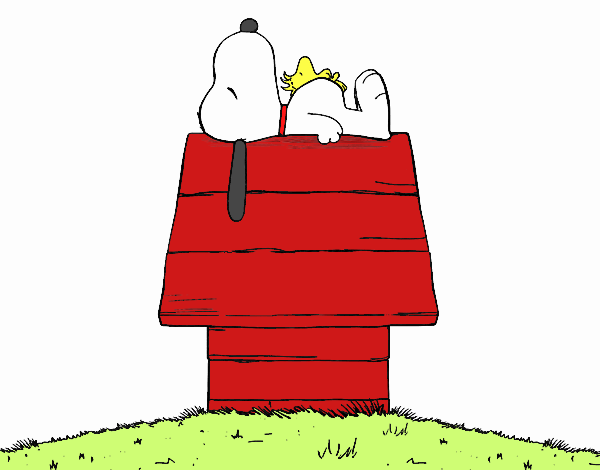 Snoopy durmiendo