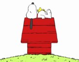 Snoopy durmiendo