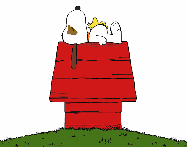 Snoopy durmiendo