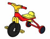 Dibujo Triciclo infantil pintado por toychica1