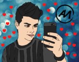 Abraham Mateo selfie