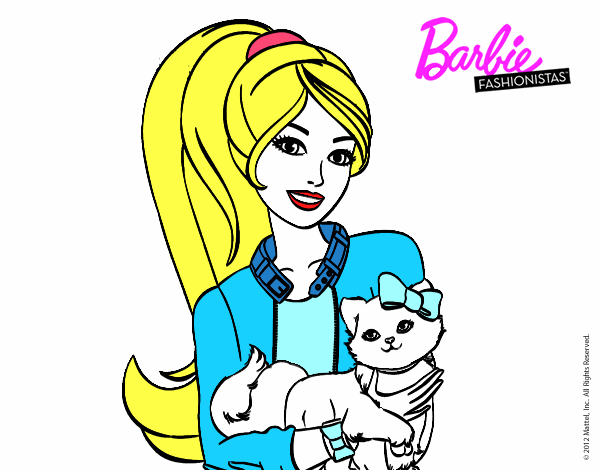 barbie y su gatita blisa