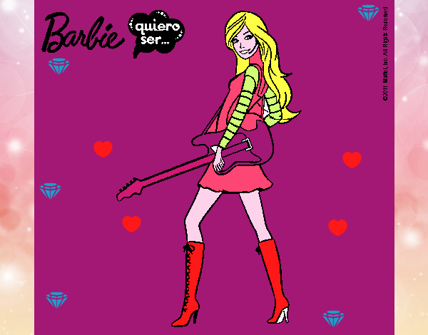 Barbie la rockera