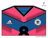 Camiseta del mundial de fútbol 2014 de Alemania