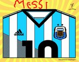 Camiseta del mundial de fútbol 2014 de Argentina