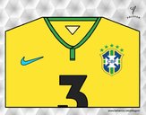 Camiseta del mundial de fútbol 2014 de Brasil