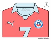 Camiseta del mundial de fútbol 2014 de Chile