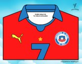 Camiseta del mundial de fútbol 2014 de Chile