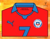 Camiseta del mundial de fútbol 2014 de Chile