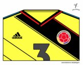 Camiseta del mundial de fútbol 2014 de Colombia