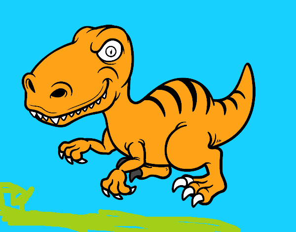 Dinosaurio velociraptor