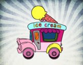 Food truck de helados