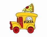 Food truck de pizza