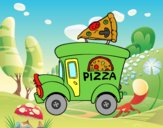 Food truck de pizza