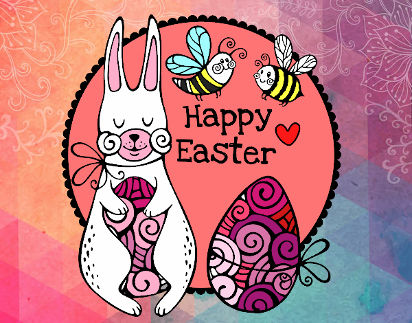 Dibujo Happy Easter pintado por COSTANZA