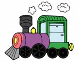 Dibujo Locomotora de vapor pintado por alexiselpe