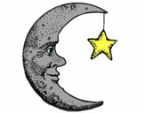 Luna y estrella