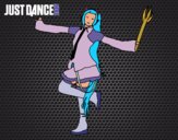 Dibujo Miku Just Dance pintado por emily123