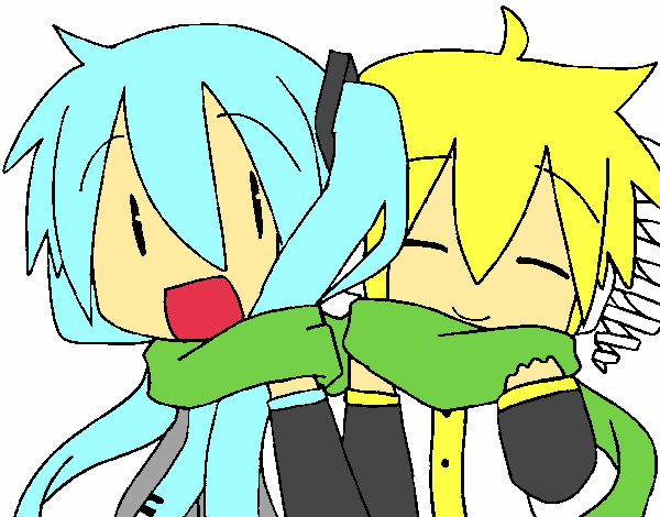 miku x len