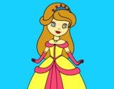 Dibujo Princesa bella pintado por esmerlyn