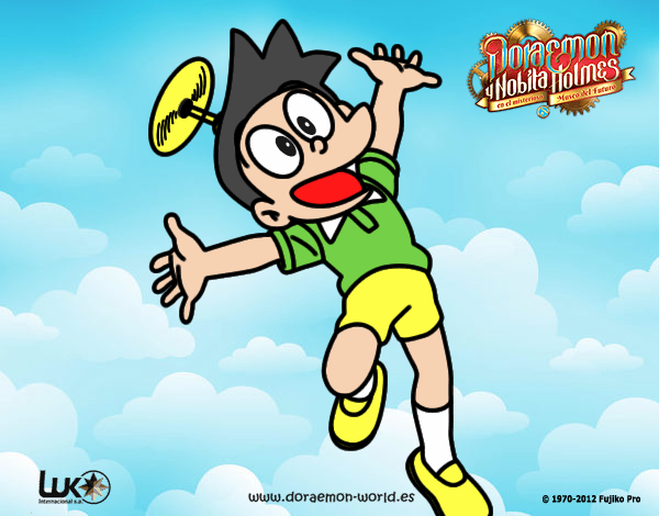 Suneo volando