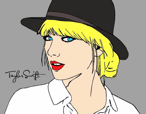 Taylor Swift con sombrero