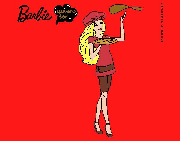 Barbie cocinera