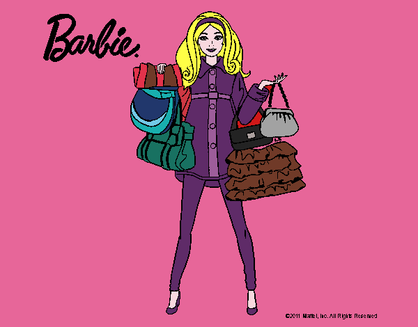 Barbie de compras