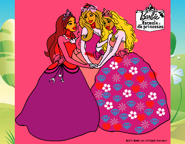 Barbie y sus amigas princesas