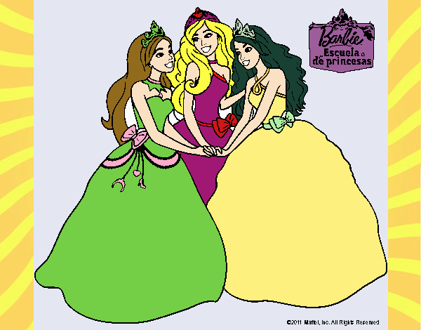 Barbie y sus amigas princesas