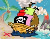 Barco de piratas