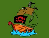 Barco de piratas