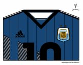 Camiseta del mundial de fútbol 2014 de Argentina