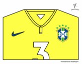 Camiseta del mundial de fútbol 2014 de Brasil