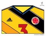 Camiseta del mundial de fútbol 2014 de Colombia