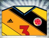 Camiseta del mundial de fútbol 2014 de Colombia