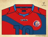 Camiseta del mundial de fútbol 2014 de Costa Rica