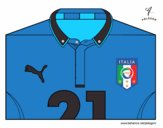 Camiseta del mundial de fútbol 2014 de Italia