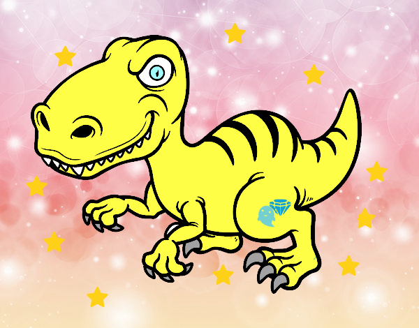 Dinosaurio velociraptor