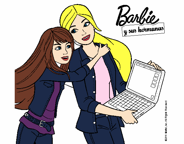 El nuevo portátil de Barbie