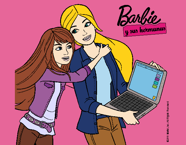 barbie y eskiper .