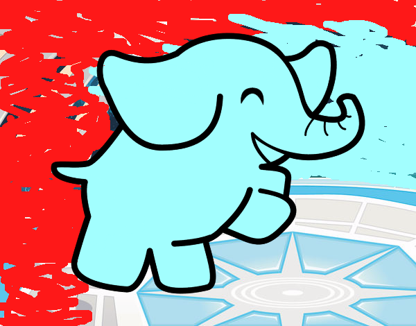 Elefante bailarín