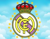 Dibujo Escudo del Real Madrid C.F. pintado por MARCOS2008